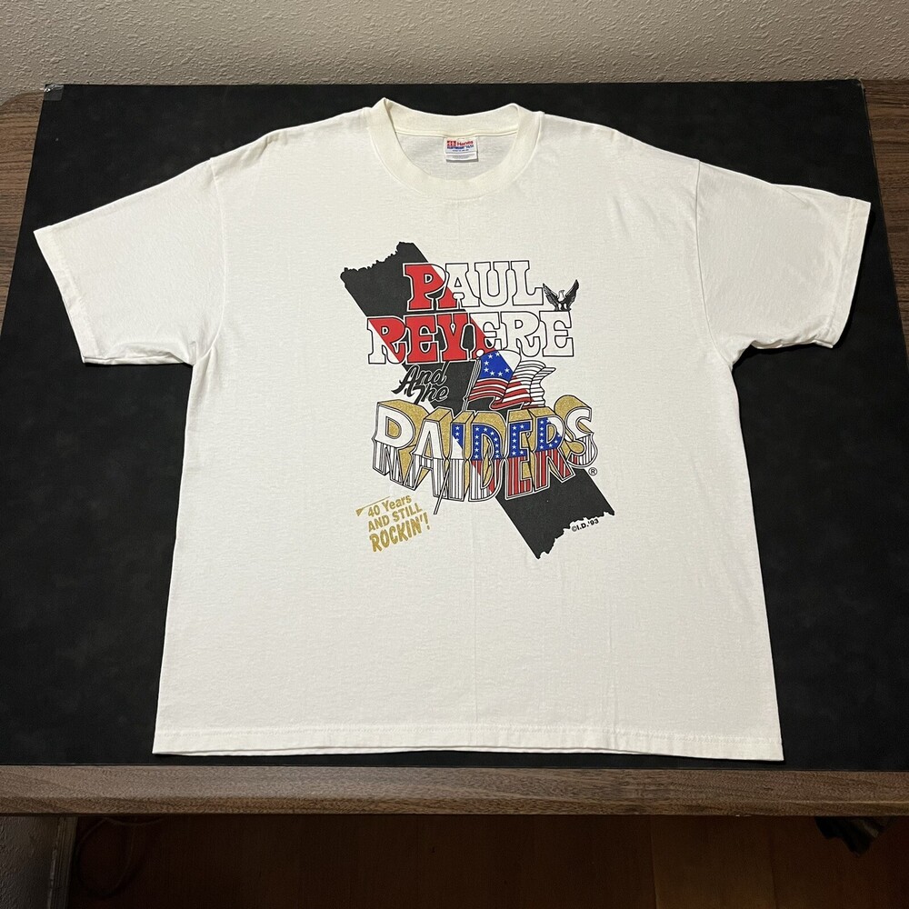 The Raiders Shirt Paul Revere Gary Lewis 60s Jazz Bill Medley USA Elvis 70s Rock